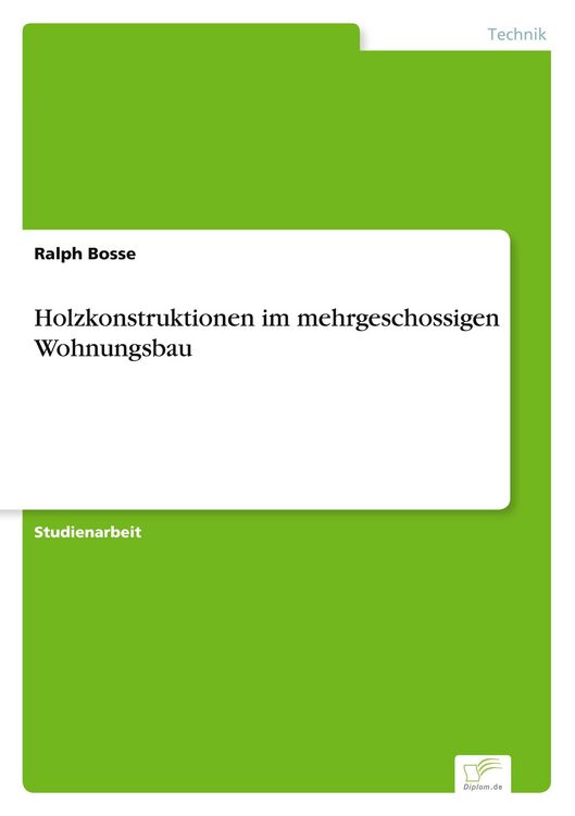 Produktbild: Holzkonstruktionen im mehrgeschossigen Wohnungsbau