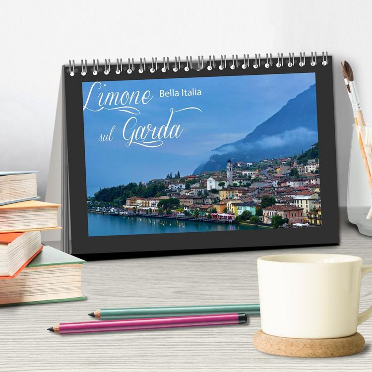 Produktbild: Limone sul Garda - Bella Italia (Tischkalender 2026 DIN A5 quer), CALVENDO Monatskalender