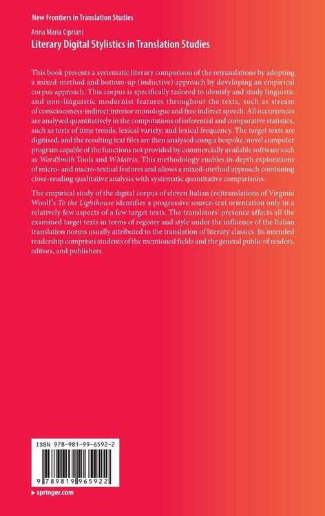 Produktbild: Literary Digital Stylistics in Translation Studies