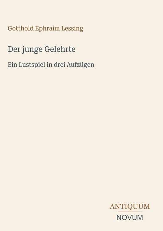 Produktbild: Der junge Gelehrte