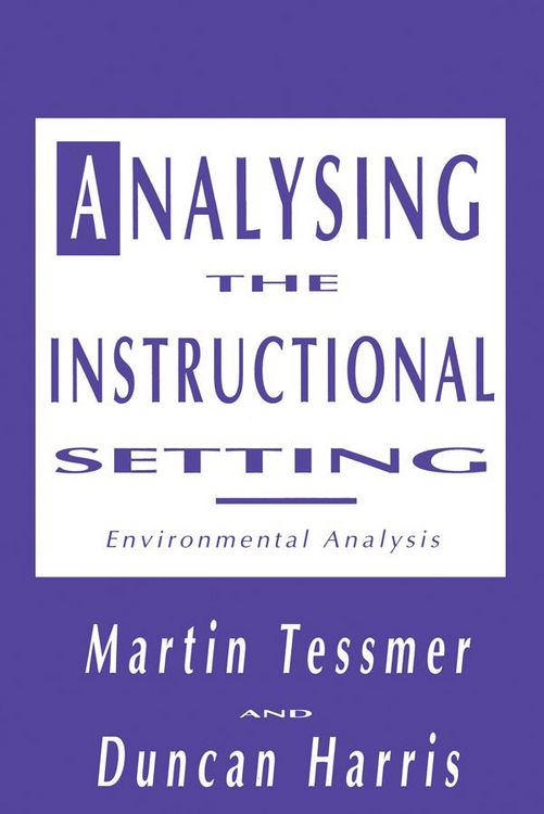 Produktbild: Analysing the Instructional Setting