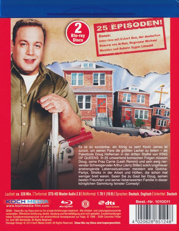 Produktbild: The King of Queens - Die komplette Staffel 3 [2 BRs]