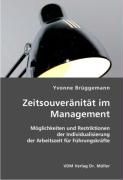 Produktbild: Zeitsouver&auml;nit&auml;t im Management
