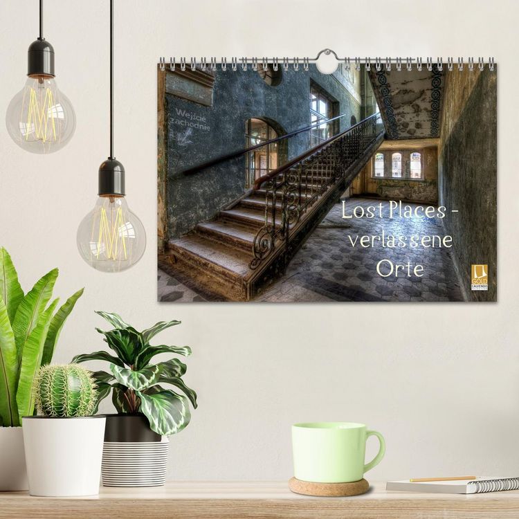 Produktbild: Lost Places - Verlassene Orte (Wandkalender 2026 DIN A4 quer), CALVENDO Monatskalender
