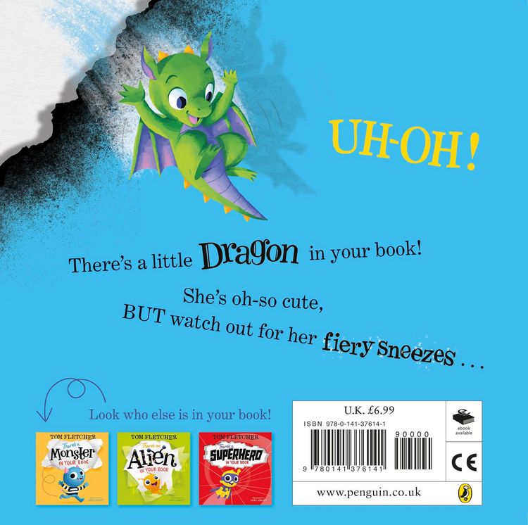 Produktbild: There's a Dragon in Your Book