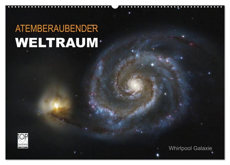 Produktbild: Atemberaubender Weltraum (Wandkalender 2026 DIN A2 quer), CALVENDO Monatskalender
