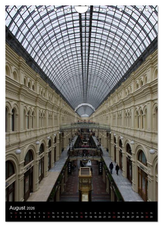 Produktbild: Moskau - Moscow - Ein Stadtportr&auml;t (Wandkalender 2026 DIN A4 hoch), CALVENDO Monatskalender