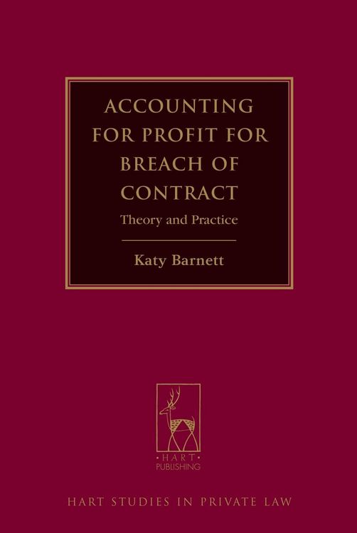 Produktbild: Accounting for Profit for Breach of Contract