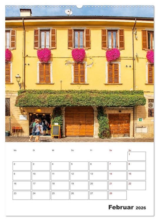 Produktbild: Salo am Gardasee - Reiseplaner (Wandkalender 2026 DIN A2 hoch), CALVENDO Monatskalender