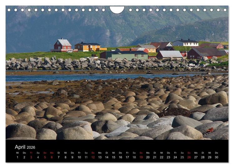 Produktbild: Lofoten (Wandkalender 2026 DIN A4 quer), CALVENDO Monatskalender