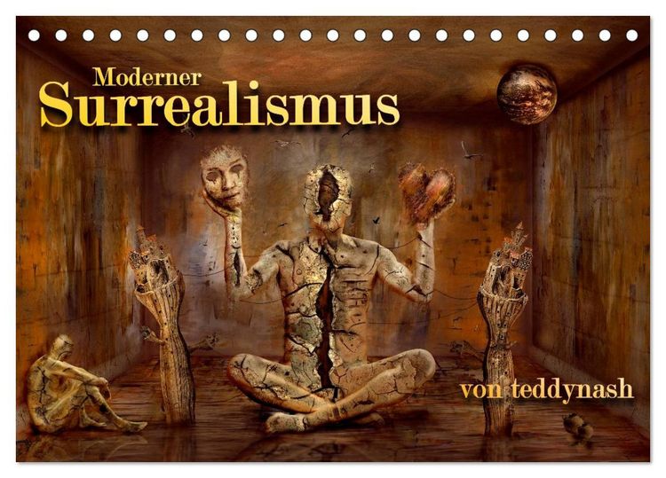 Produktbild: Moderner Surrealismus (Tischkalender 2026 DIN A5 quer), CALVENDO Monatskalender