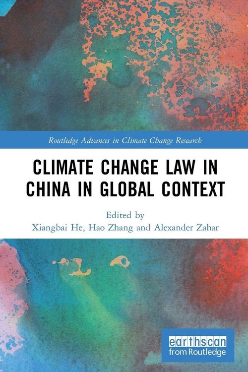Produktbild: Climate Change Law in China in Global Context