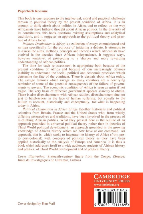 Produktbild: Political Domination in Africa