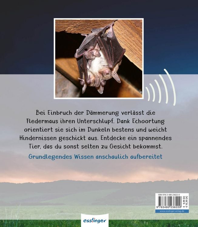 Produktbild: Meine gro&szlig;e Tierbibliothek: Die Fledermaus