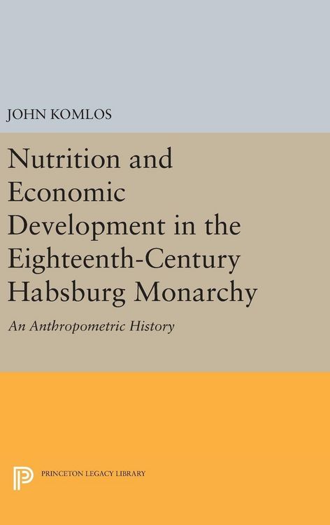 Produktbild: Nutrition and Economic Development in the Eighteenth-Century Habsburg Monarchy