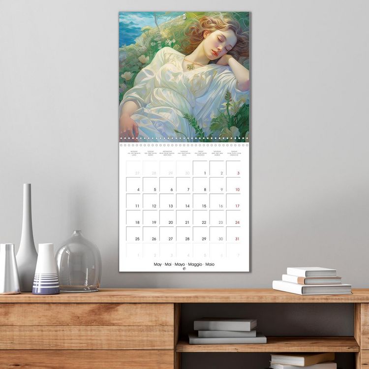 Produktbild: Delicate emotions (Wall Calendar 2026 12 &times; 12 Inch) CALVENDO 12 Month Wall Calendar