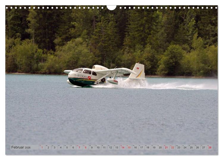 Produktbild: Wasserflugzeuge - Fliegende Exoten (Wandkalender 2026 DIN A3 quer), CALVENDO Monatskalender