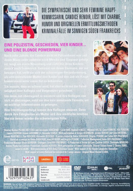 Produktbild: Candice Renoir -Staffel 1 [3 DVDs]