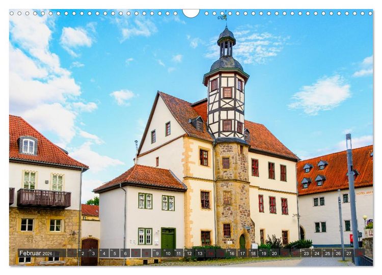 Produktbild: Ein Blick auf die Wartburgstadt Eisenach (Wandkalender 2026 DIN A3 quer), CALVENDO Monatskalender