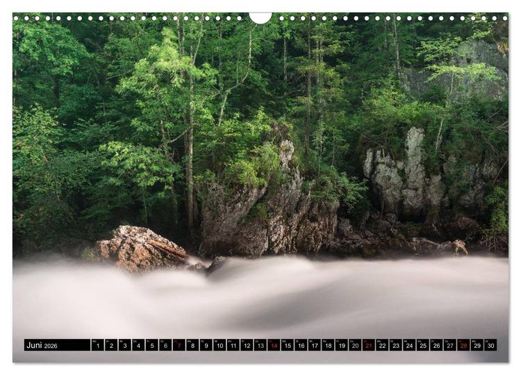 Produktbild: Nationalpark Ges&auml;use (Wandkalender 2026 DIN A3 quer), CALVENDO Monatskalender