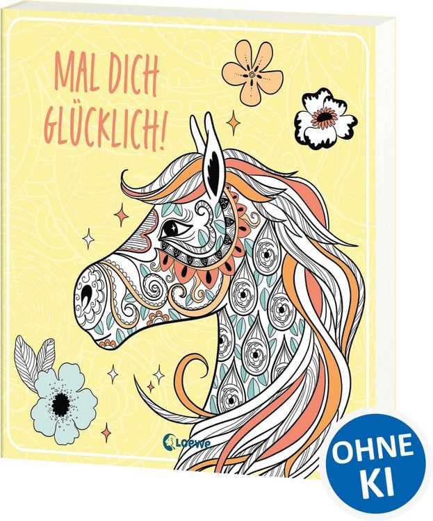 Produktbild: Mal dich gl&uuml;cklich! - Pferde