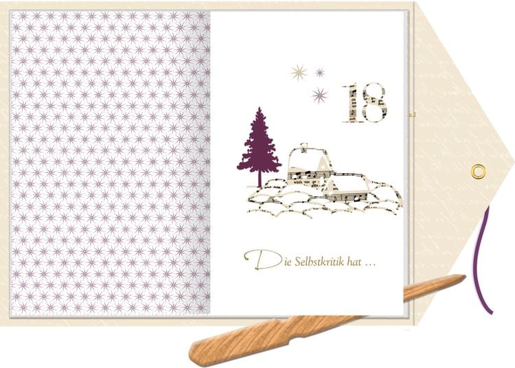 Produktbild: Lesezauber: Advent mit Wilhelm Busch, Briefbuch zum Aufschn.