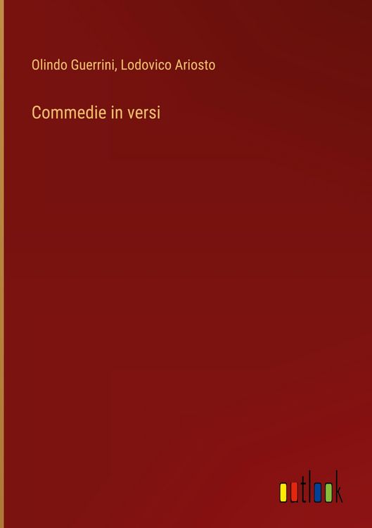 Produktbild: Commedie in versi
