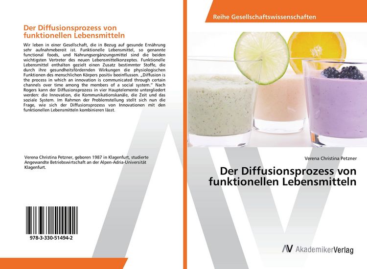 Produktbild: Der Diffusionsprozess von funktionellen Lebensmitteln
