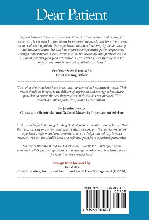 Produktbild: Dear Patient