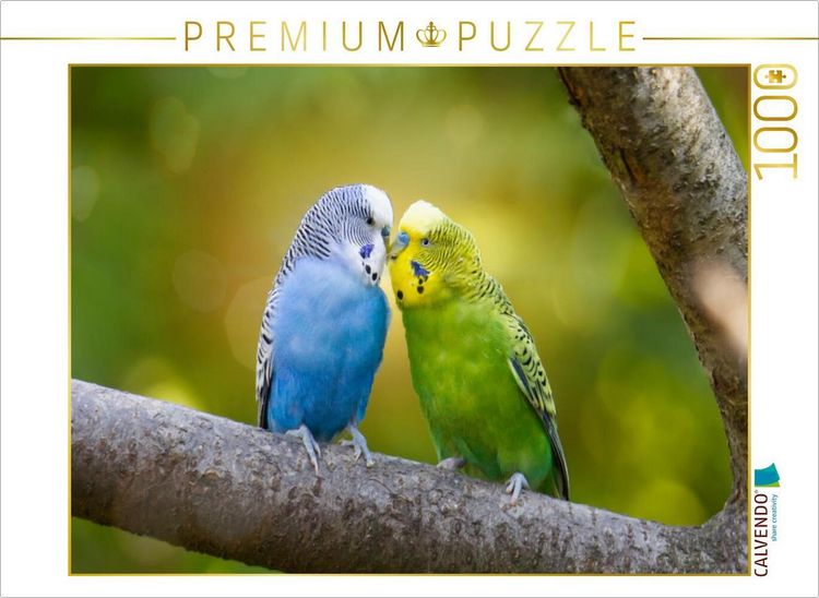 Produktbild: CALVENDO Puzzle Gr&uuml;n und blau | 1000 Teile Lege-Gr&ouml;&szlig;e 64x48cm Foto-Puzzle f&uuml;r gl&uuml;ckliche Stunden