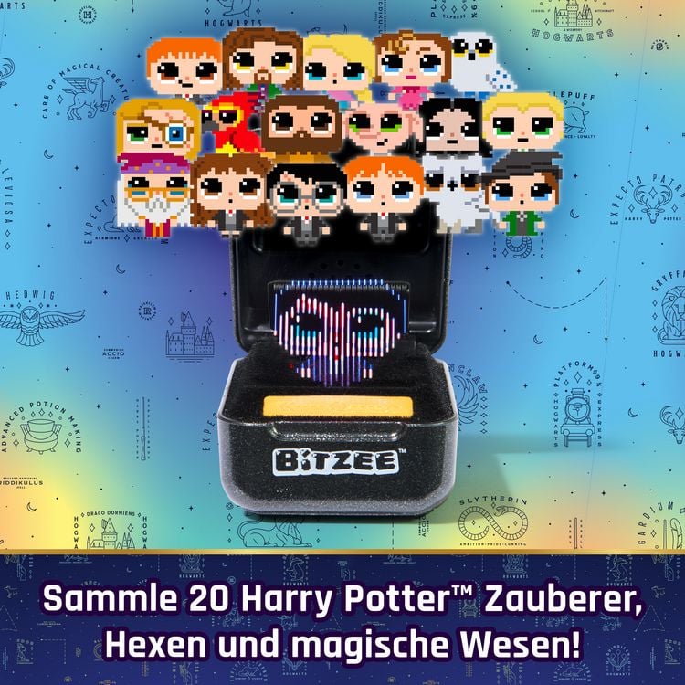 Produktbild: Bitzee Harry Potter - interaktives Spielzeug mit 20 virtuellen Harry Potter Charakteren, die auf Bewegung und Ber&uuml;hrung reagieren