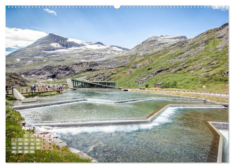 Produktbild: Aufregendes Norwegen (hochwertiger Premium Wandkalender 2026 DIN A2 quer), Kunstdruck in Hochglanz