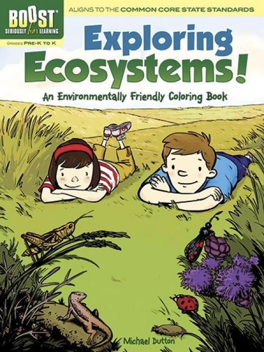 Produktbild: Boost Exploring Ecosystems! an Environmentally Friendly Coloring Book