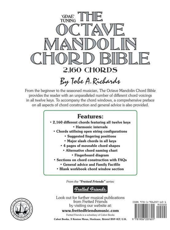 Produktbild: The Octave Mandolin Chord Bible