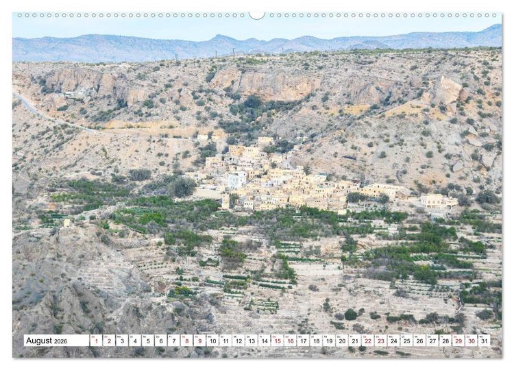 Produktbild: Oman - Perle des Orients (hochwertiger Premium Wandkalender 2026 DIN A2 quer), Kunstdruck in Hochglanz