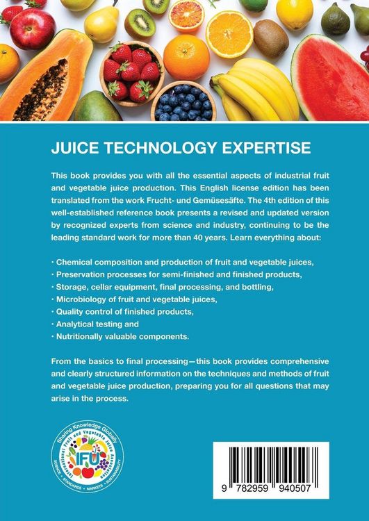 Produktbild: Fruit & Vegetable Juice Book (Eng 4th Edition)