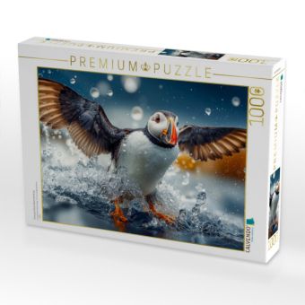 Produktbild: CALVENDO Puzzle Eine grandiose Wasserlandung | 1000 Teile Lege-Gr&ouml;&szlig;e 64x48cm Foto-Puzzle f&uuml;r gl&uuml;ckliche Stunden
