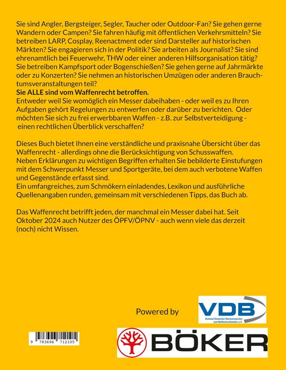 Produktbild: Ratgeber Messerrecht