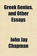 Produktbild: Greek Genius, and Other Essays