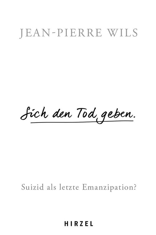 Produktbild: Sich den Tod geben.