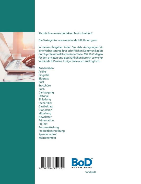 Produktbild: Texte schreiben