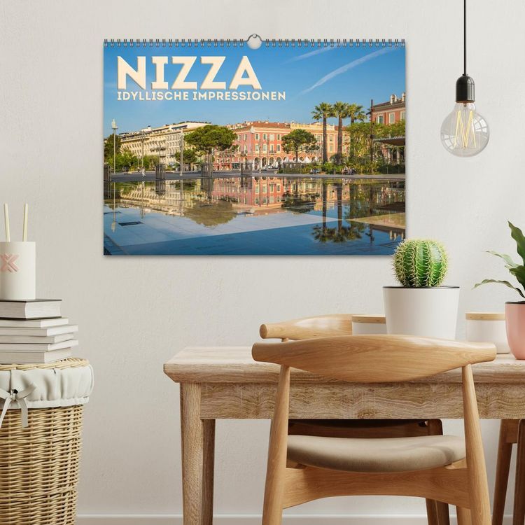Produktbild: NIZZA Idyllische Impressionen (Wandkalender 2026 DIN A3 quer), CALVENDO Monatskalender