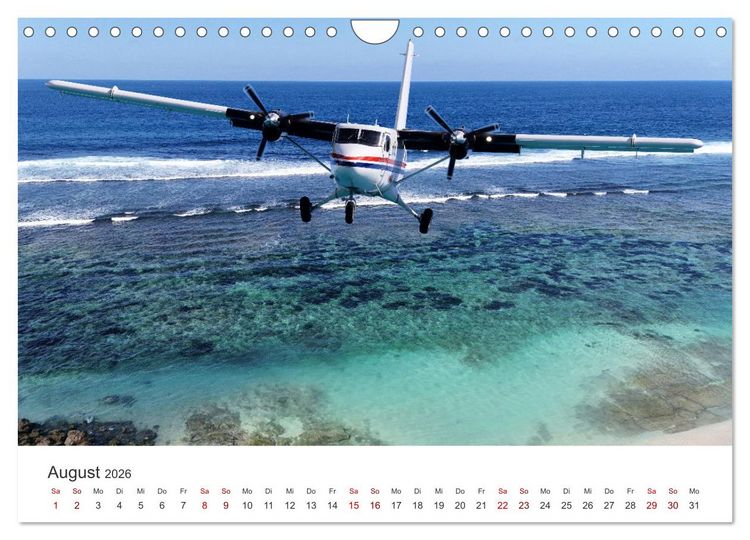Produktbild: Flugzeuge &uuml;ber den Wolken (Wandkalender 2026 DIN A4 quer), CALVENDO Monatskalender