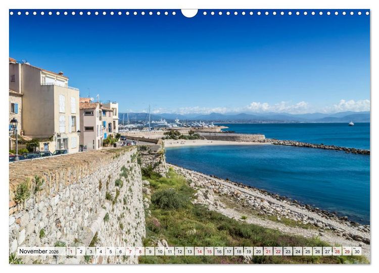 Produktbild: ANTIBES Idyllische Impressionen (Wandkalender 2026 DIN A3 quer), CALVENDO Monatskalender