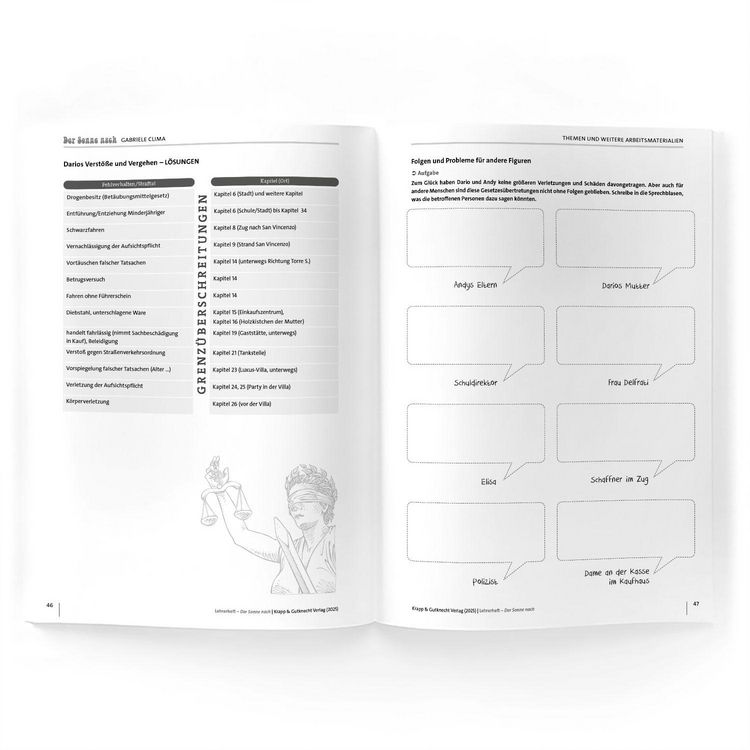 Produktbild: Der Sonne nach &ndash; HSA Saarland &ndash; Lehrerheft