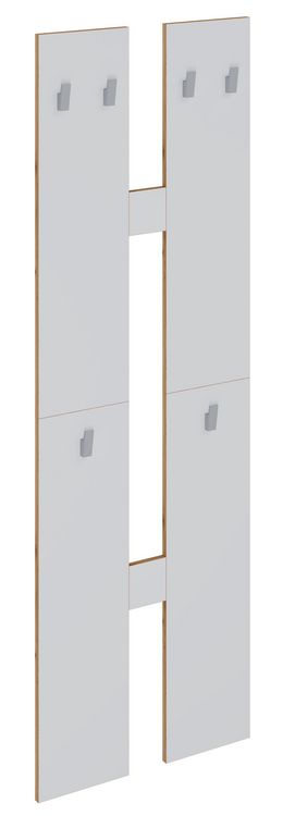 Produktbild: Holz Set Dielenm&ouml;bel Gardeobe Kleiderhaken Salia M