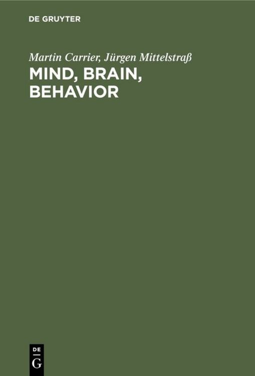 Produktbild: Mind, Brain, Behavior