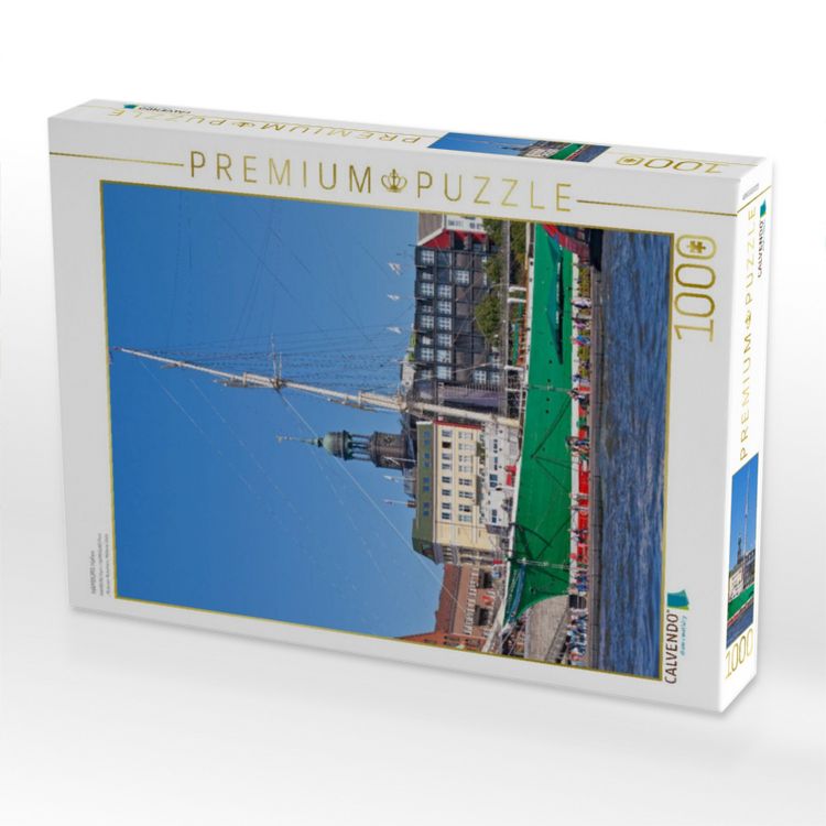 Produktbild: CALVENDO Puzzle HAMBURG Hafen | 1000 Teile Lege-Gr&ouml;&szlig;e 64x48cm Foto-Puzzle f&uuml;r gl&uuml;ckliche Stunden