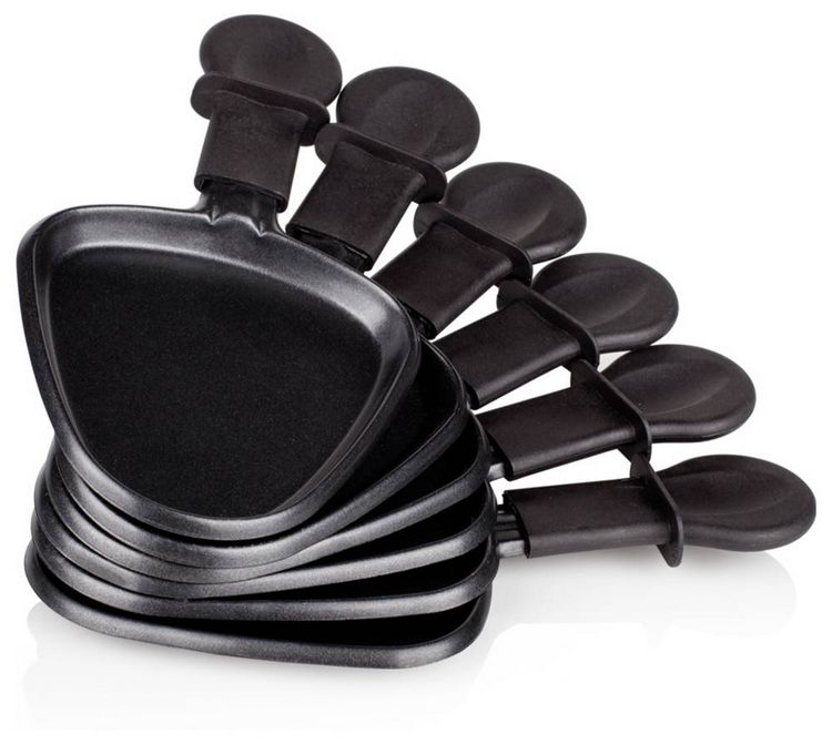 Produktbild: Princess 01.162725.01.001 Raclette 6Pf&auml;nnchen, Antihaftbeschichtung, Kontrollleuchte Schwarz