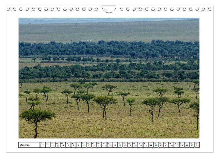 Produktbild: Karibu - Landschaften in Kenia (Wandkalender 2026 DIN A4 quer), CALVENDO Monatskalender